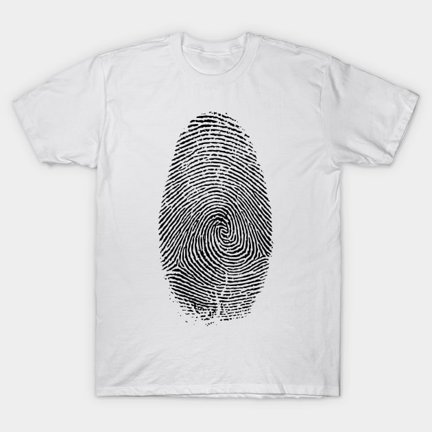 Fingerprint II T-Shirt by Acepeezy